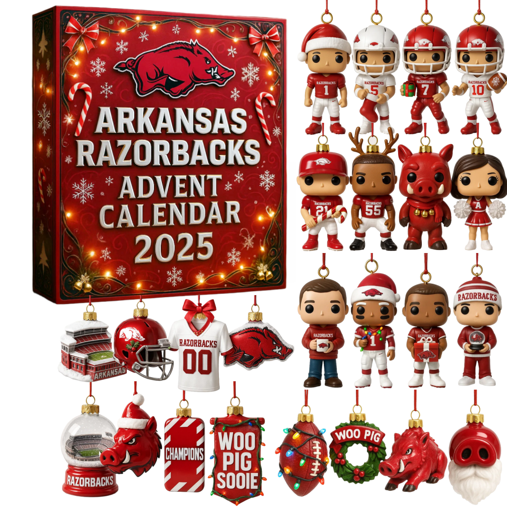Arkansas Razorbacks Advent Calendar 2025