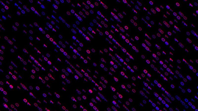 Binary Code Running Glow Hd Wallpaper Hd Artist 4k Wallpapers Images - Best Space Images in Retina