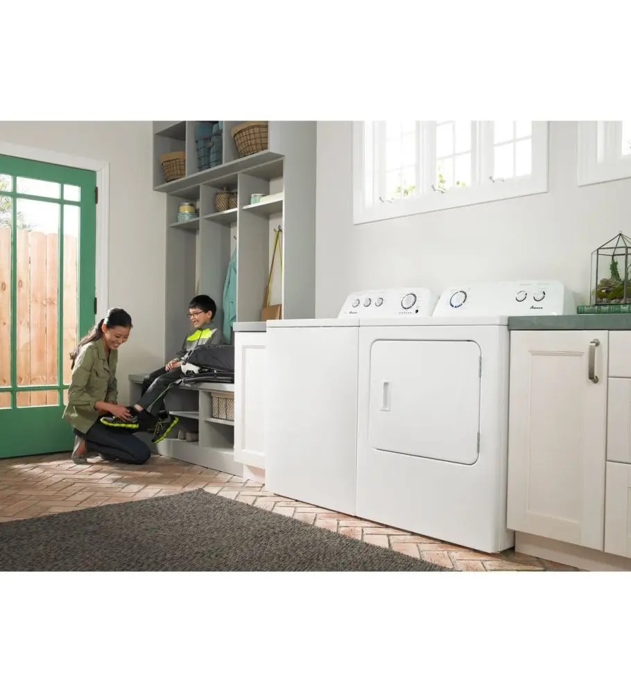 Amana® top load gas dryer can help prevent damage from overdrying with automatic. Ntw4755ew Amana Amana 3 6 Cu Ft Top Load Washer With Stainless Steel Tub White White Cullen S Home Center