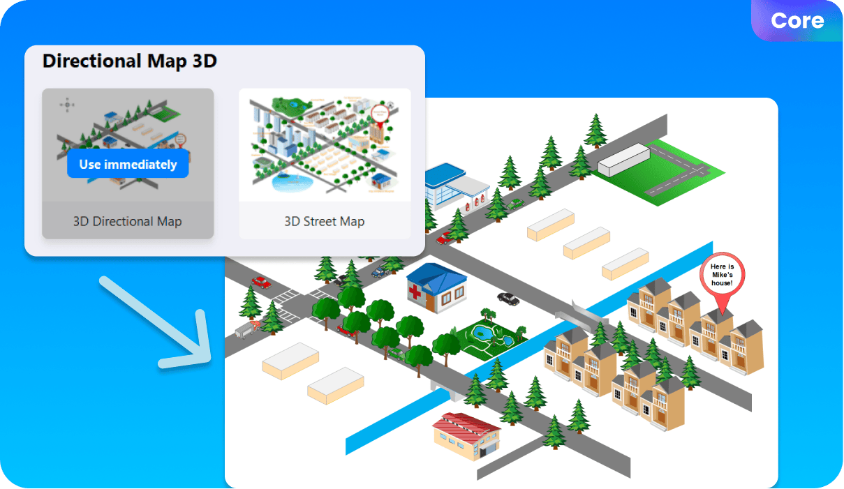 Free Online Street Map Maker With Free Templates Core 