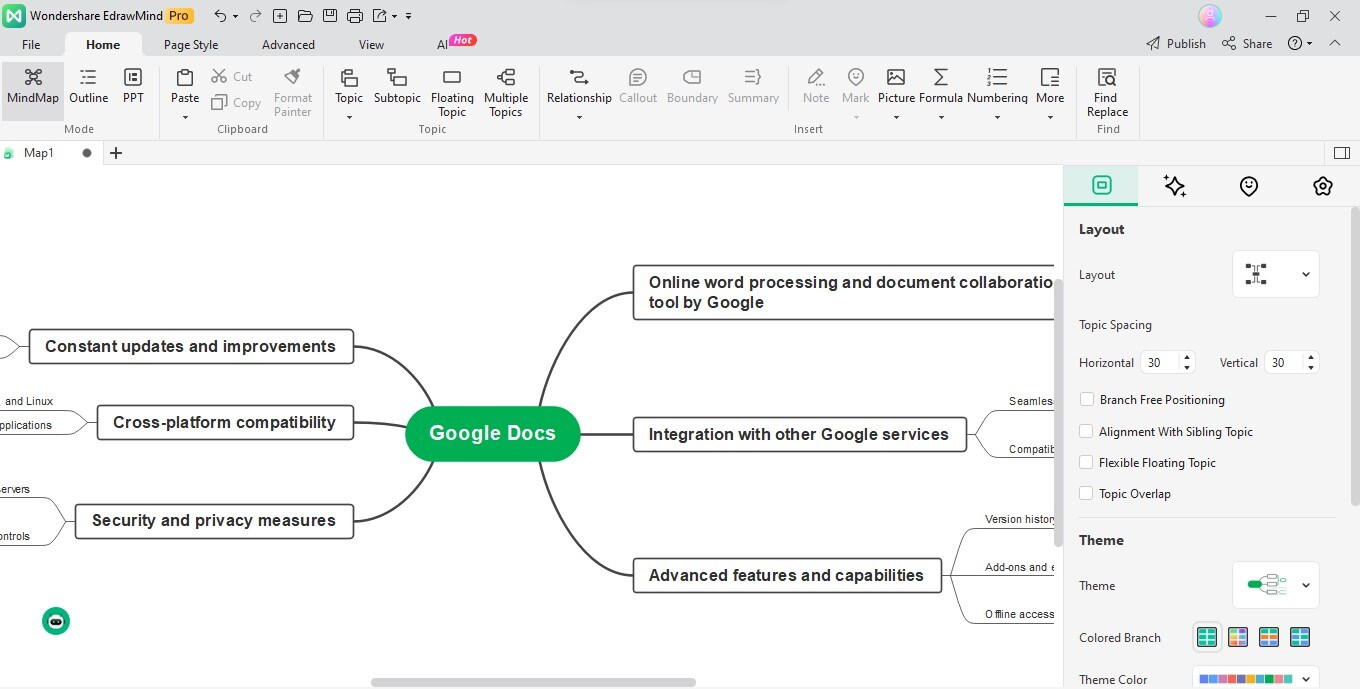 Mapa Mental Plantilla Buscar Con Google En 2021 Concept Map Template Google Docs 10 