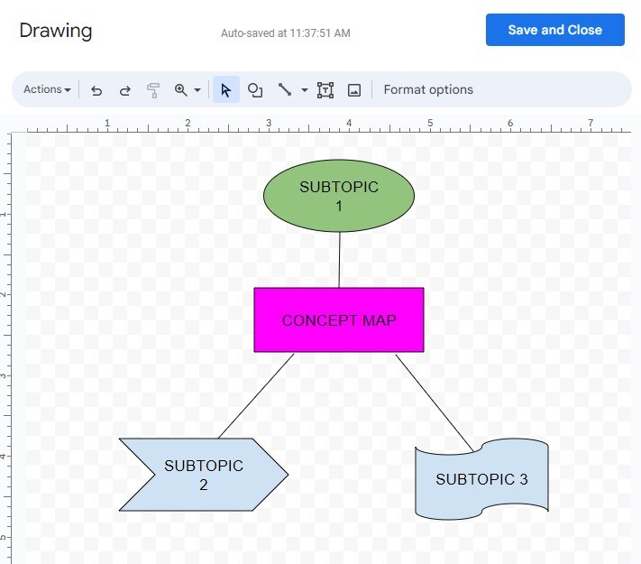 Visualiza Ideas A La Perfecci N Plantilla De Mapa Conceptual De Google Concept Map Template Google Docs 4 