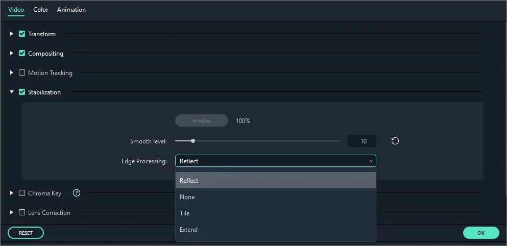Stabilize Video Import video ke area kerja filmora dengan cara Klik File Impor media File atau cara cepatnya anda dapat klik lansung Icon Import Media file here. Stabilize Video Panduan Cara Buat Intro Keren di Video dengan Filmora 9.