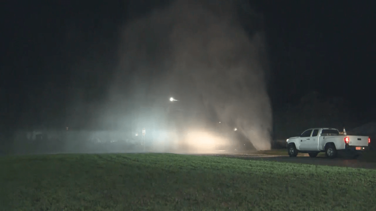 Massive Water Main Break in Durham: A Powerful Fountain Erupts! (2026)