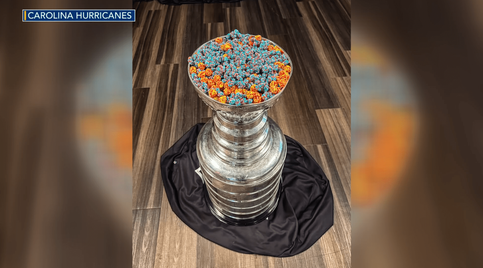 Seth Jarvis' Sweet Victory: Filling the Stanley Cup with Candy (2026)