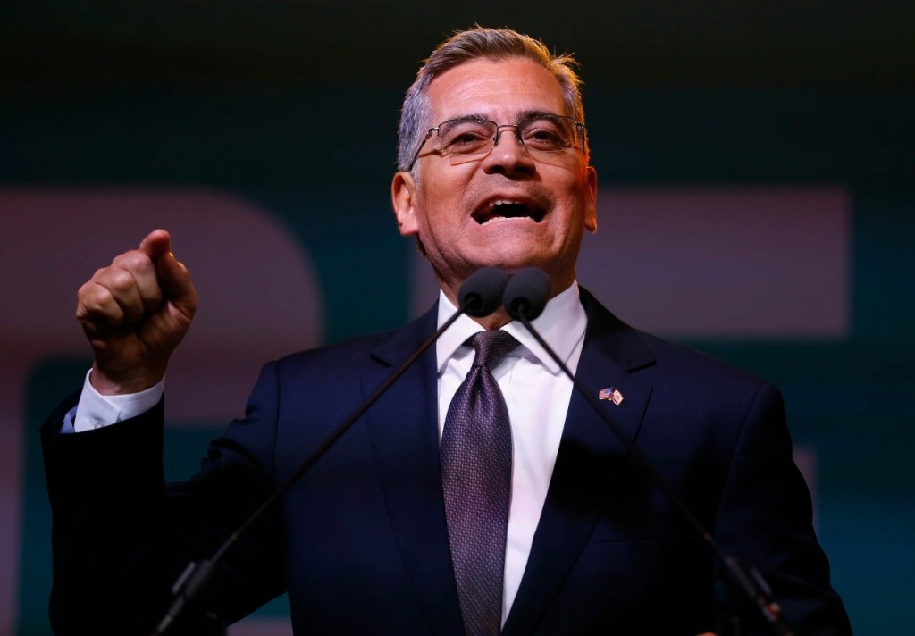 Former HHS Secretary Xavier Becerra advanced to the general election for California governor in November, making him the favorite to replace Gov. Gavin Newsom