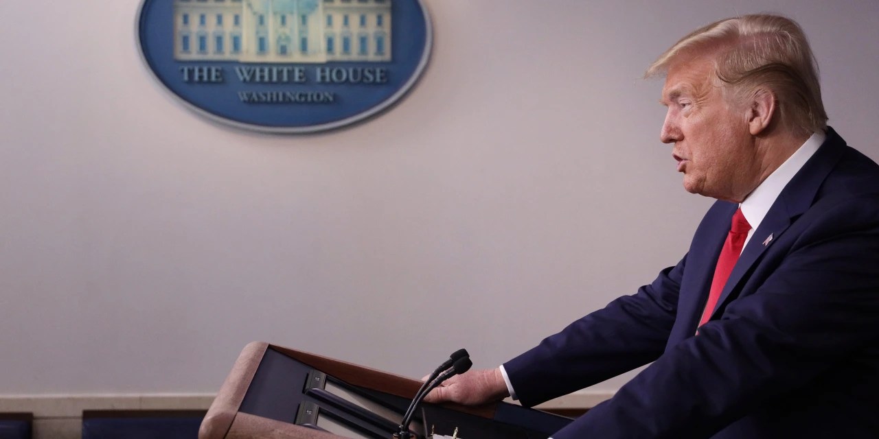 Trump Re-Election Strategy Shifts Focus to Crisis Leadership - WSJ