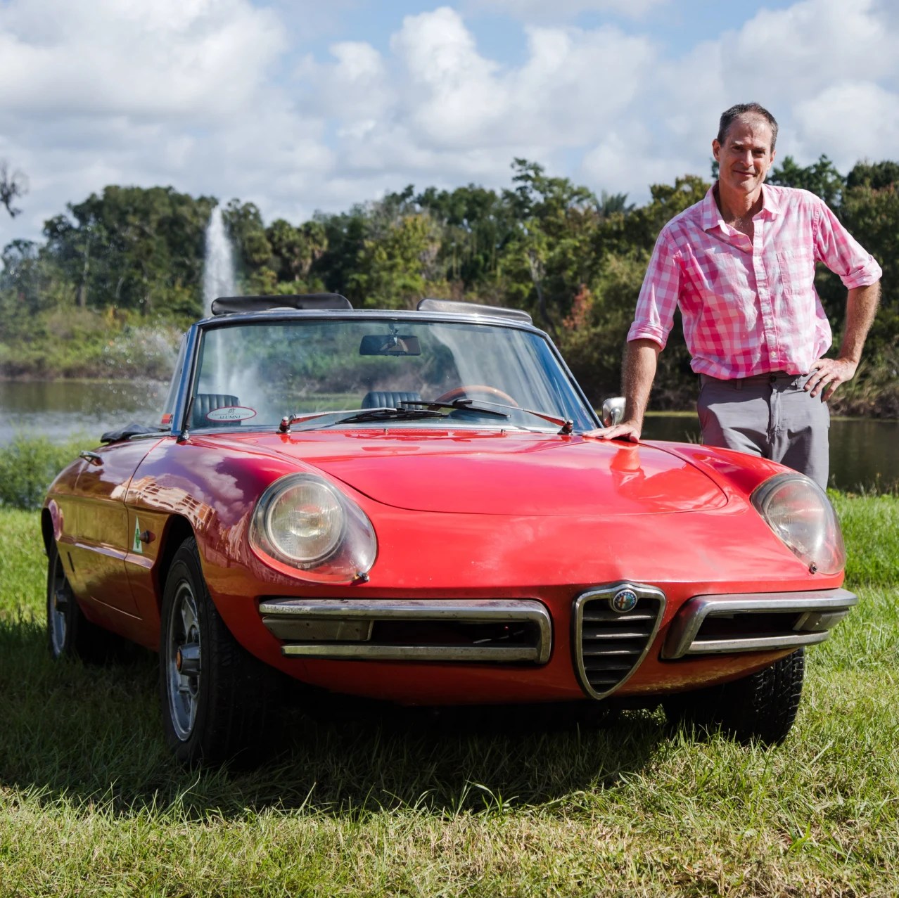 the alfa romeo model made famous by dustin hoffman - wsj on red sports car in the graduate