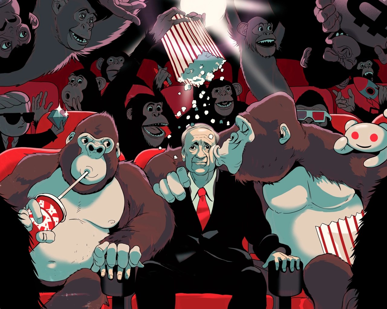 Find everything you need for your local . Inside Amc S Crazy Bonkers Upside Down Year Of Apes Memes And Shorts Wsj