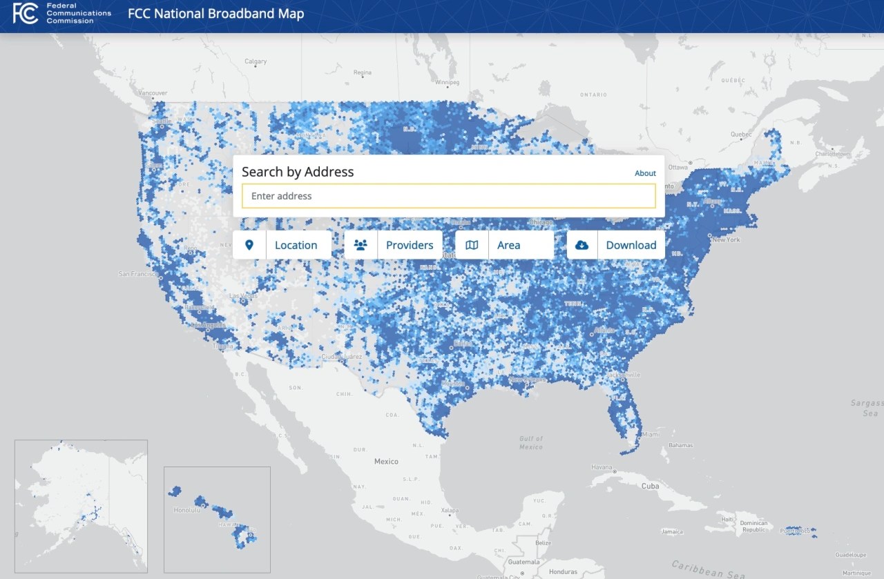 FCC Publishes Map Showing Broadband Coverage Gaps WSJ Im 669724