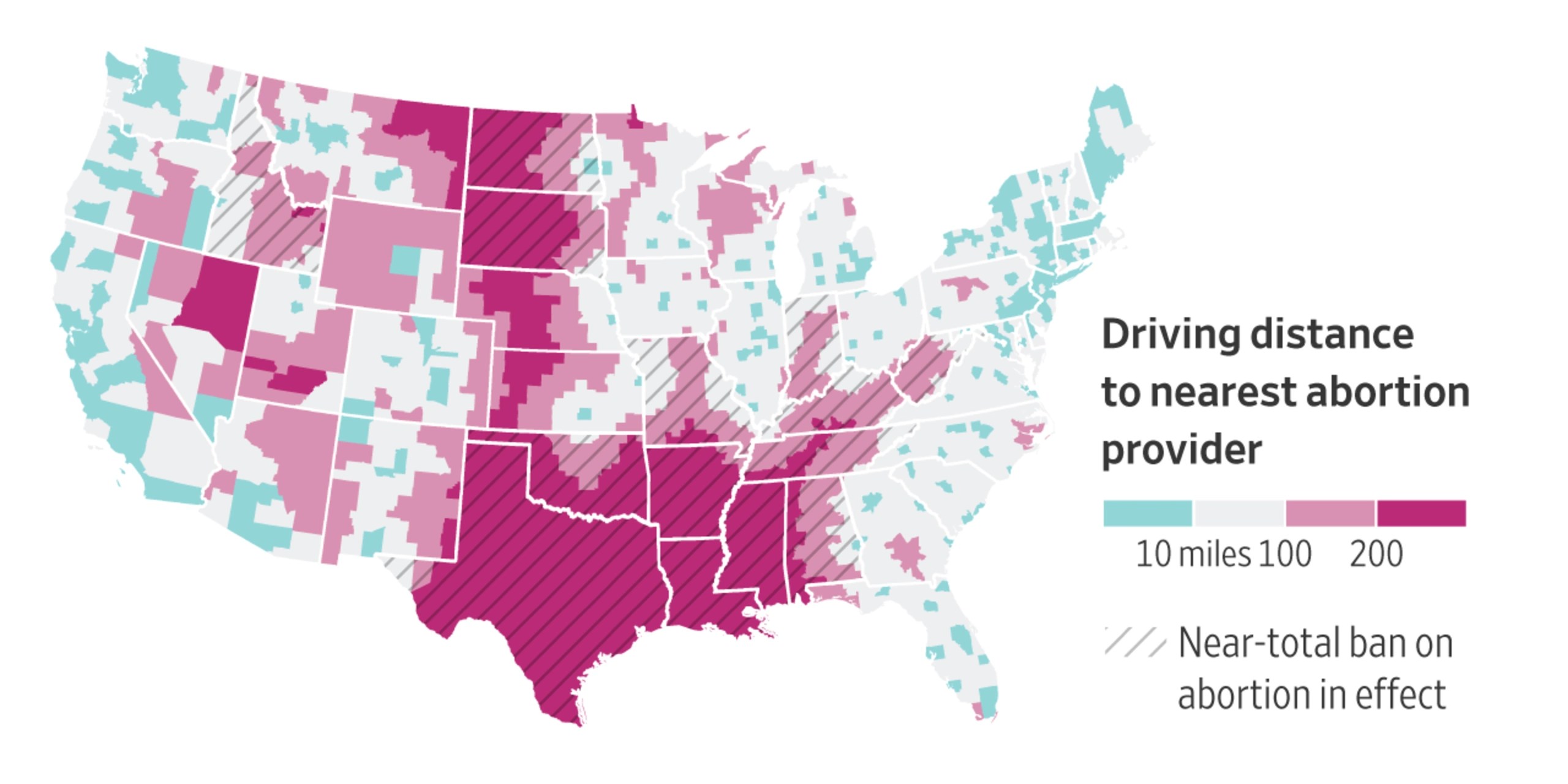 Supreme Court Abortion Pill Ruling Maps Show Telehealth Access For Social