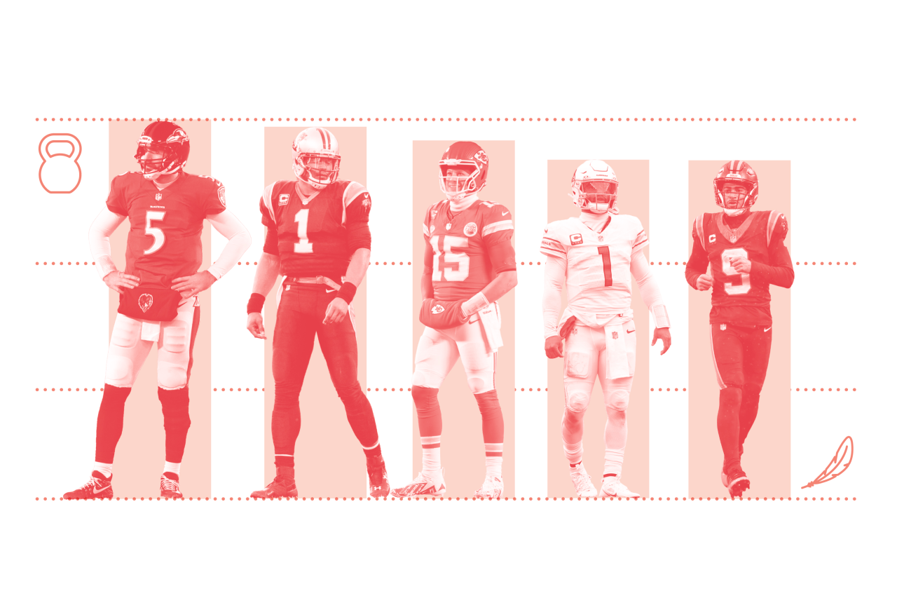 Smaller Faster Lighter The Changing Shape Of Nfl Quarterbacks Wsj