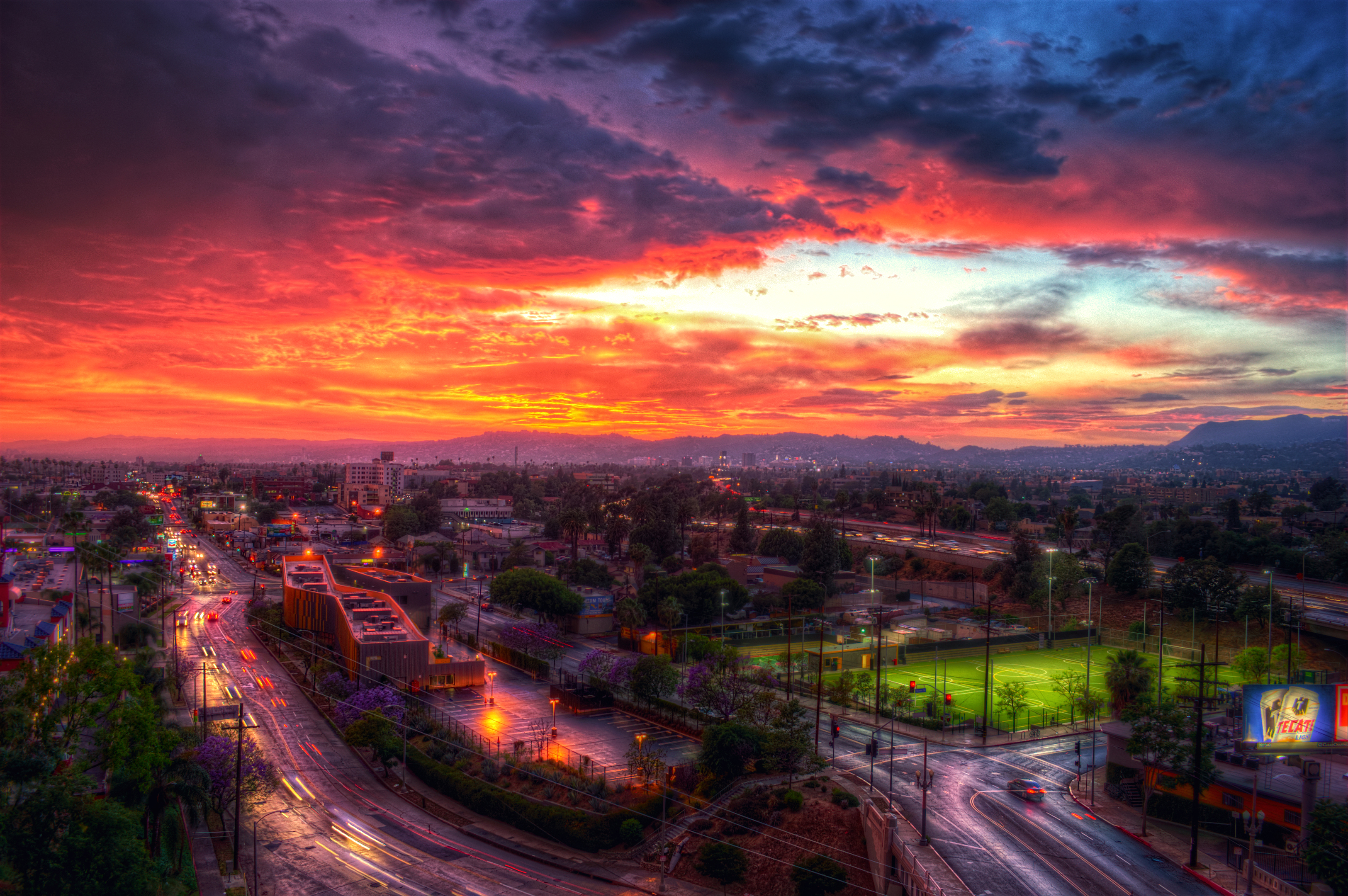 Los Angeles Sunset Fond D Ecran Hd Arriere Plan 3250x2161 Id 693829 Wallpaper Abyss
