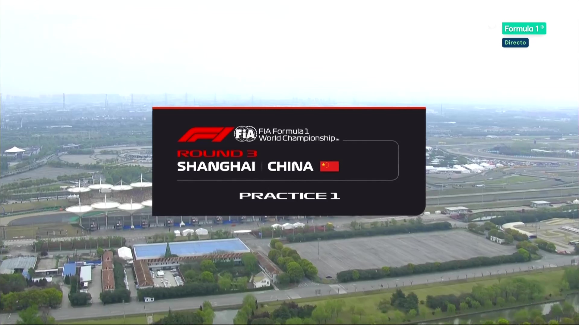 Motor Formula 1 F1 Chinese Grand Prix Practice 1 12