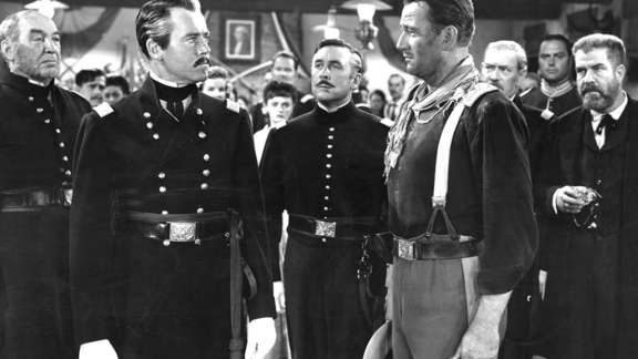 The film was the first of the director's cavalry . Vudu Fort Apache John Ford John Wayne Henry Fonda Ward Bond Watch Movies Tv Online
