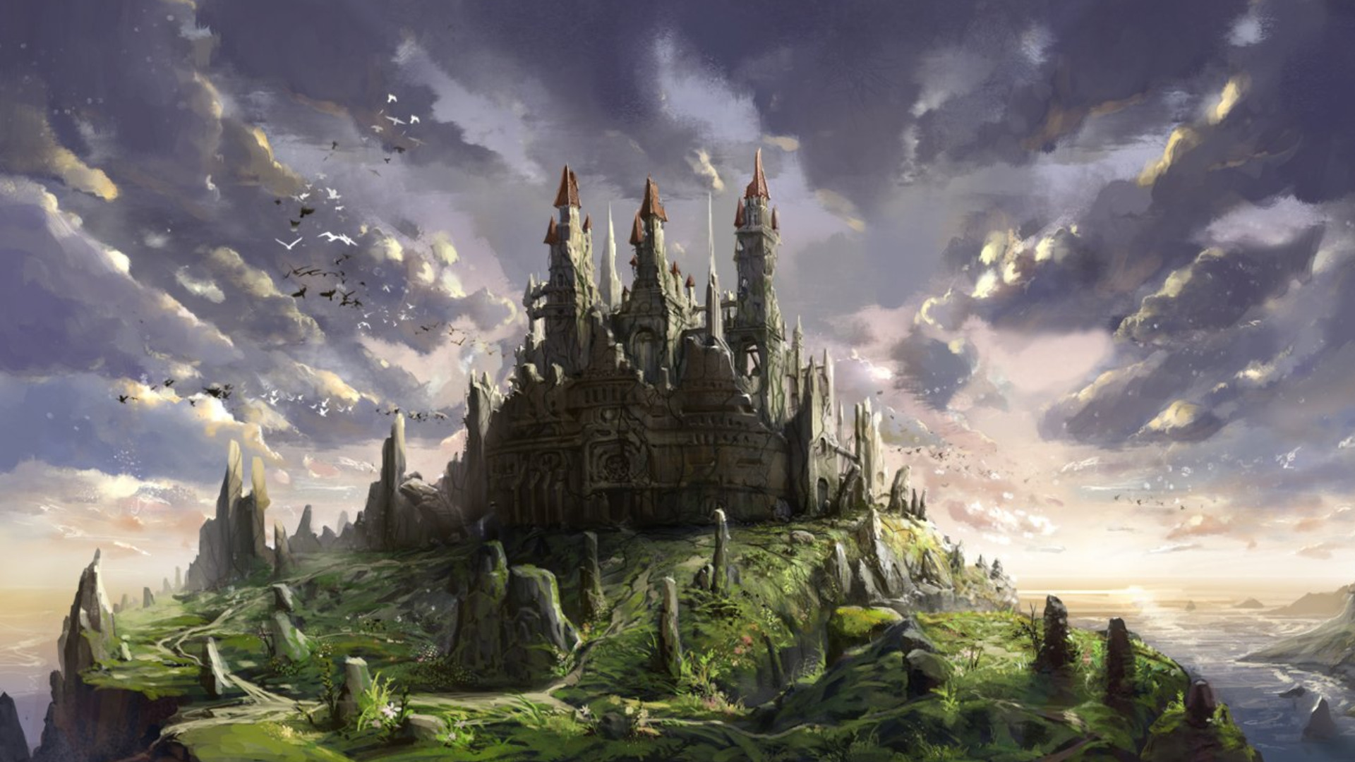 fantasy castle hd wallpaper background image 1920x1080 on beautiful fantasy castle wallpapers