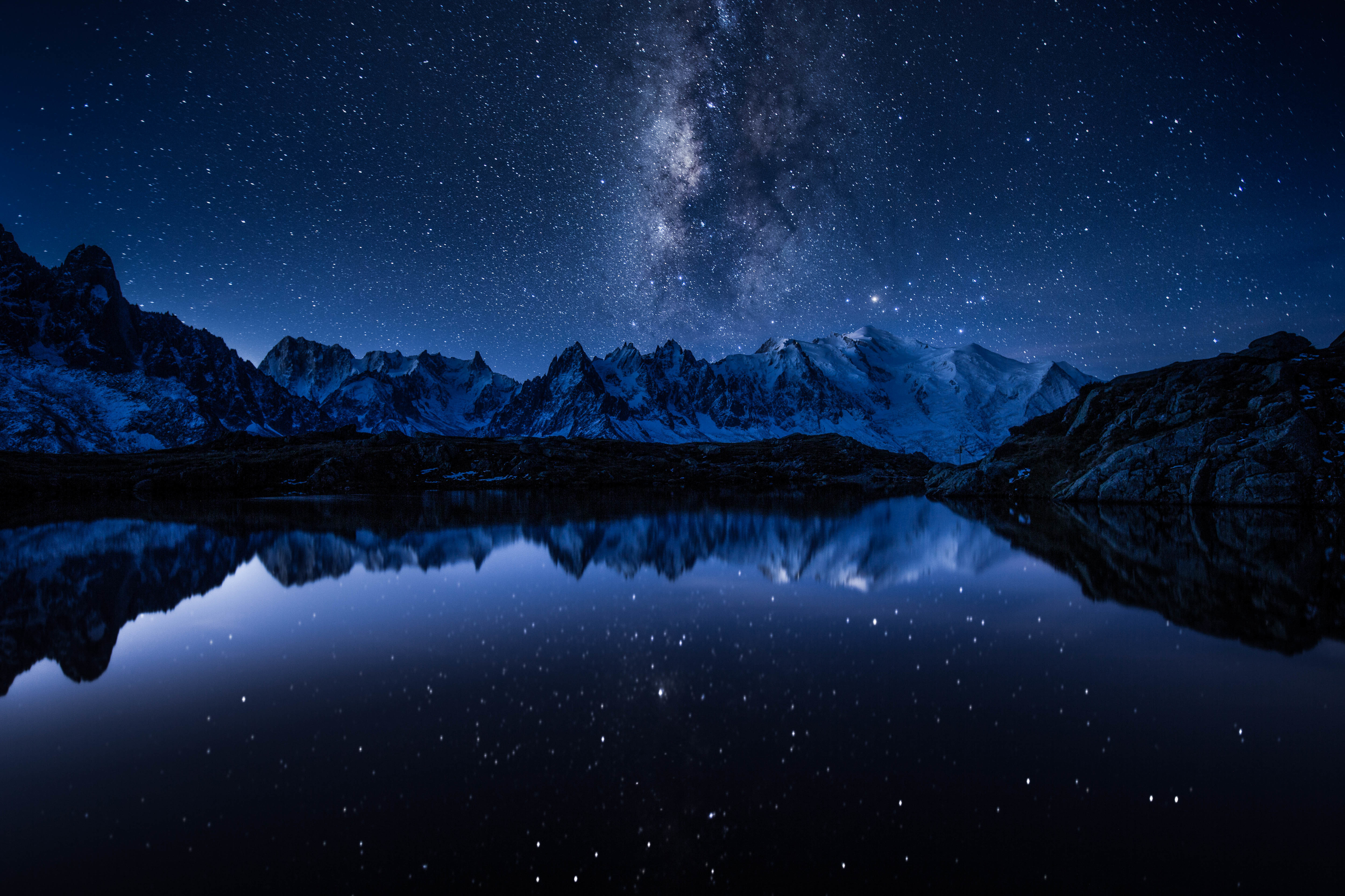 Your landscape mountain night stock images are ready. Milky Way Stars Landscape Night Nature Mountain And Sky 4k Ultra Hd Wallpaper Background Image 5760x3840