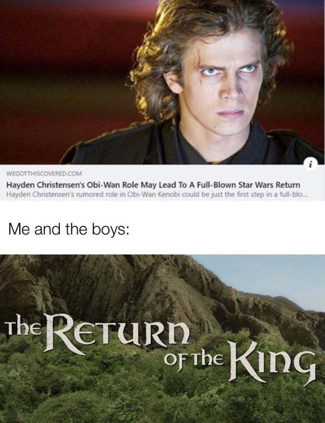 The return of the king