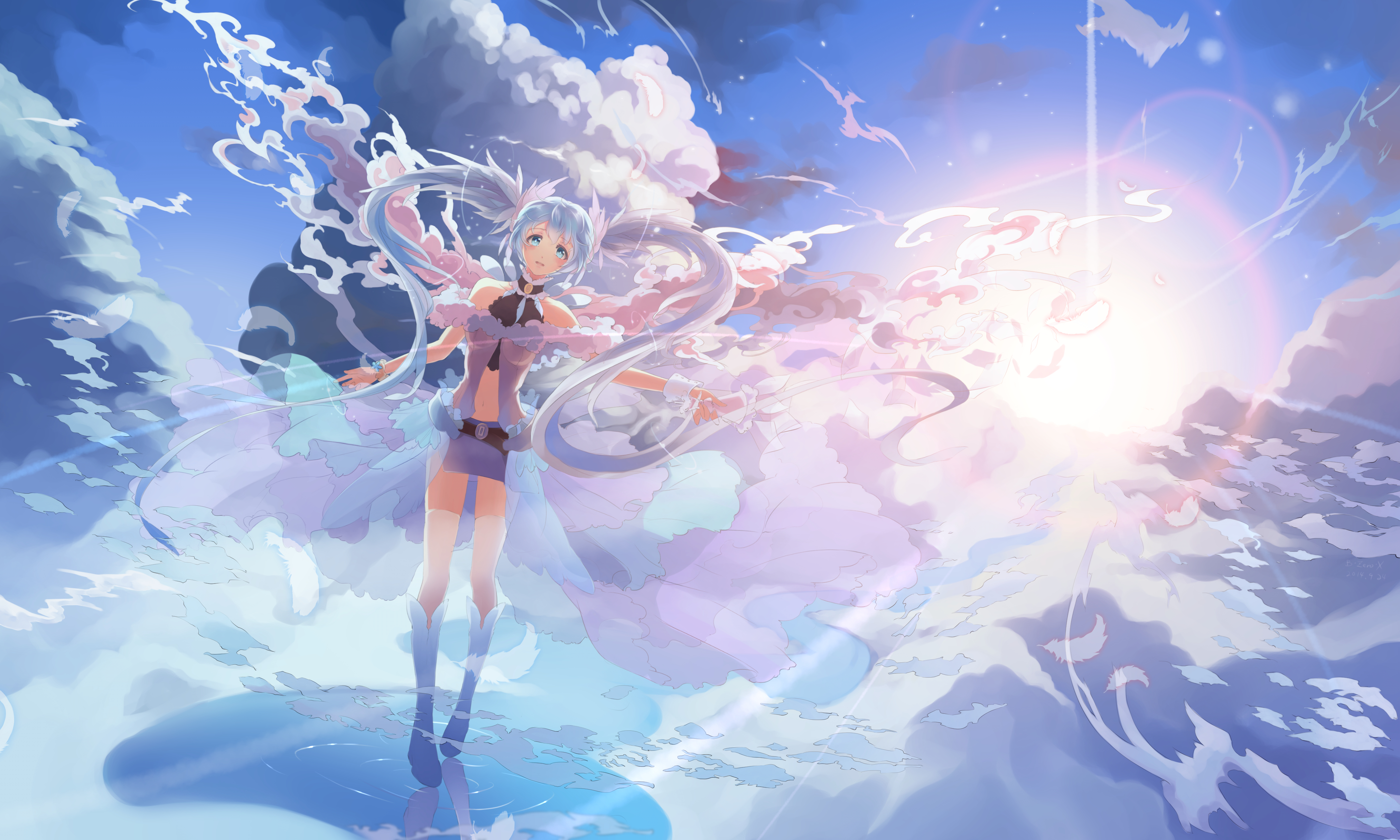 His vocaloid3 update was developed and distributed by crypton. Vocaloid 4k Ultra HD Wallpaper | Background Image | 4050x2430