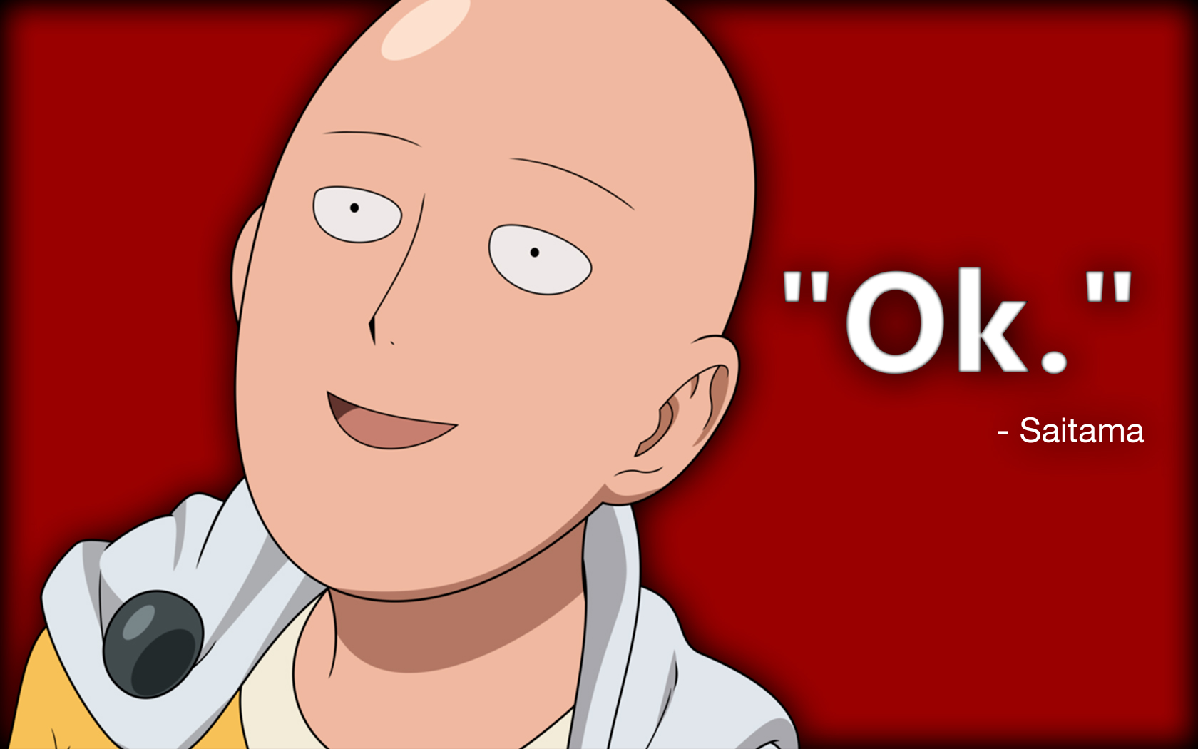 one punch man saitama ok computer wallpapers, desktop on saitama ok wallpapers