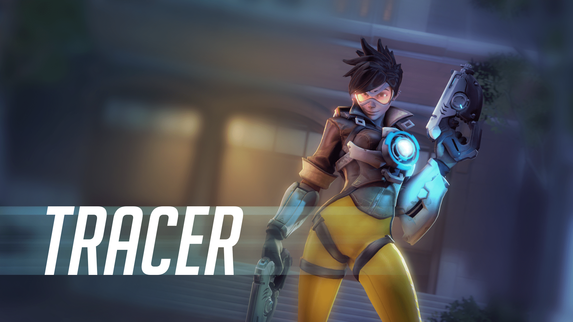 Tracer Overwatch Hd Wallpaper Background Image 1920x1080