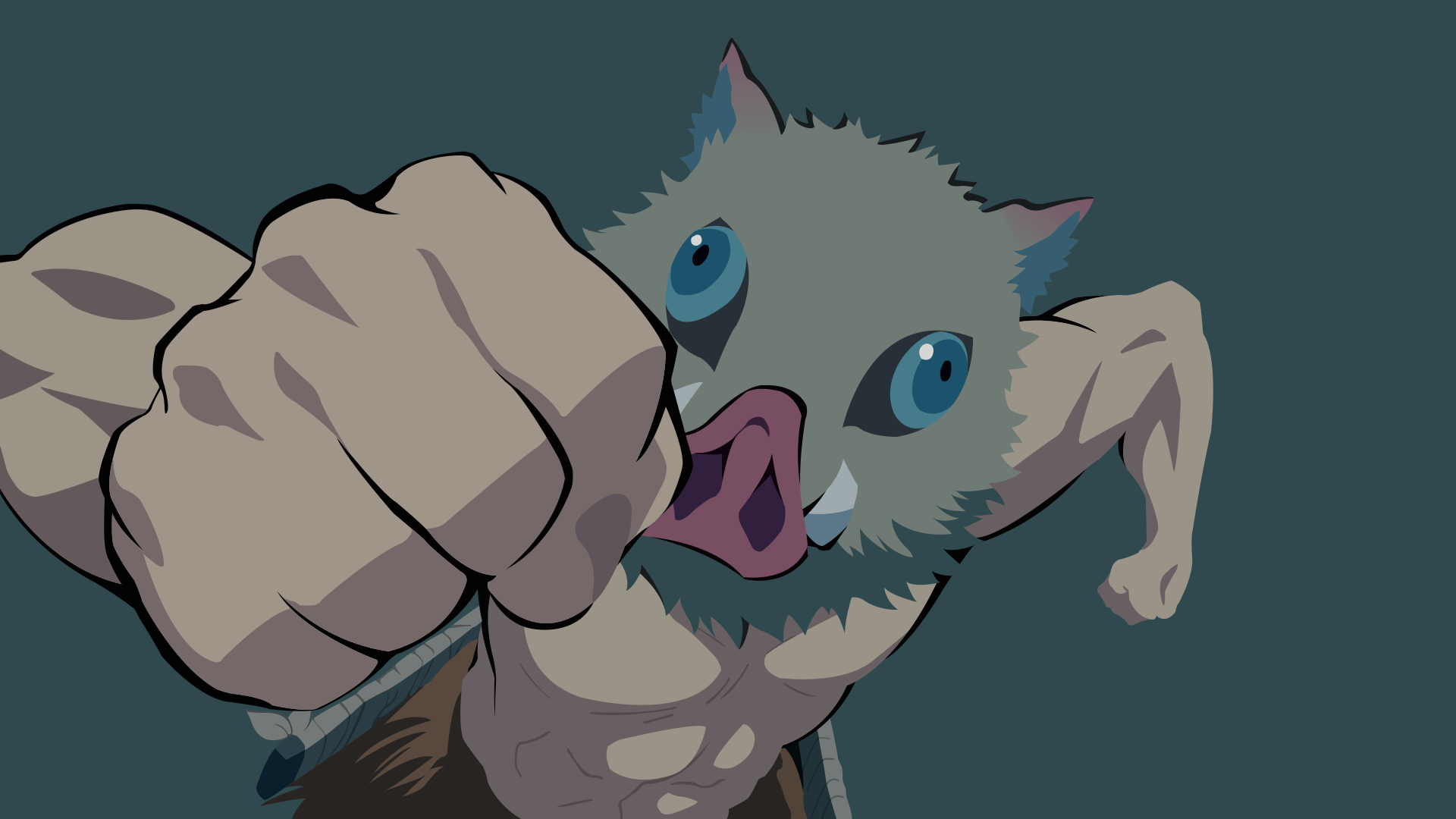 Inosuke Hashibira From Demon Slayer Kimetsu No Yaiba Fondo De Pantalla Hd Fondo De Escritorio 1920x1080 Id 1024225 Wallpaper Abyss