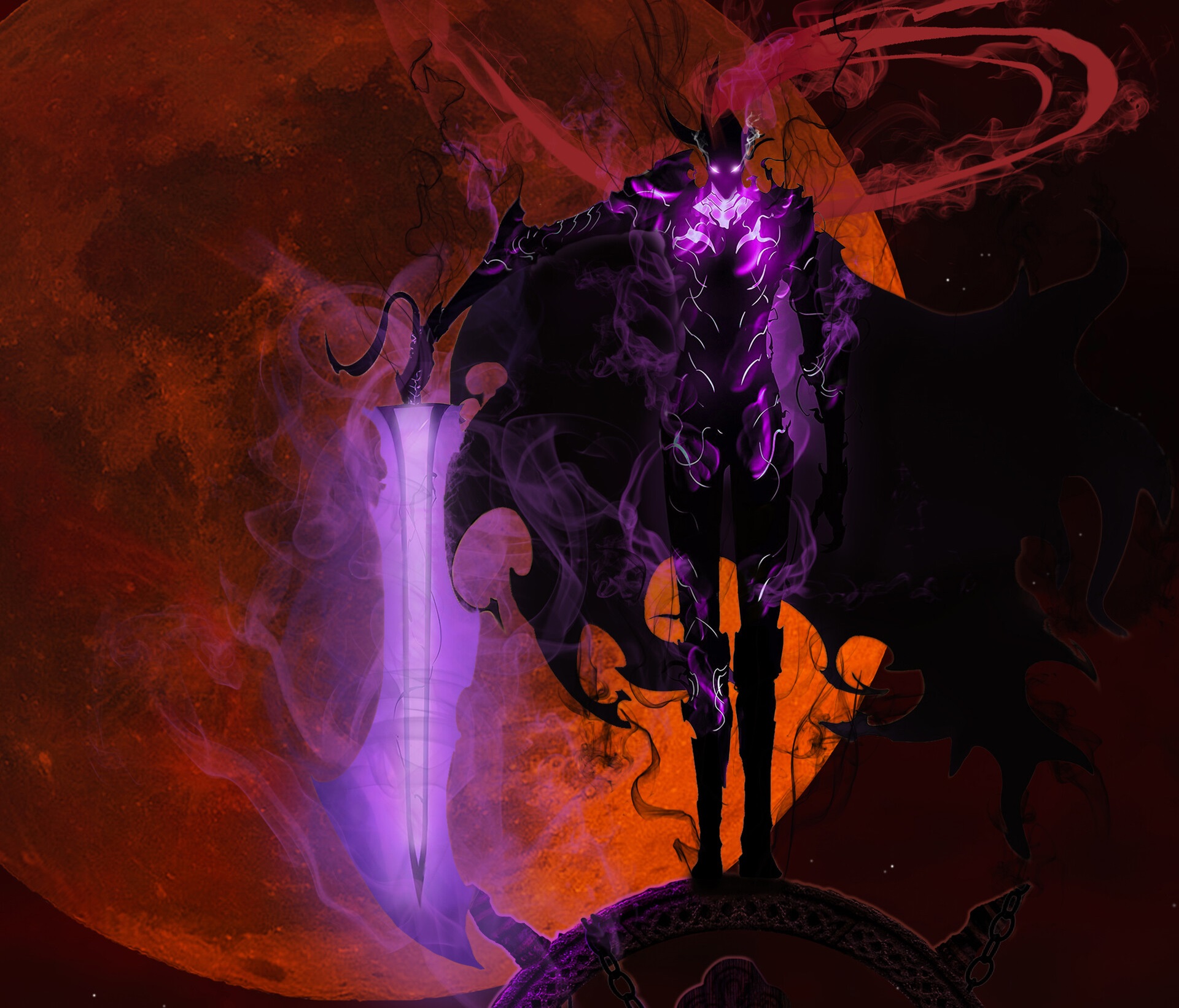 solo leveling hd wallpaper background image 1920x1642 on solo leveling igris wallpapers