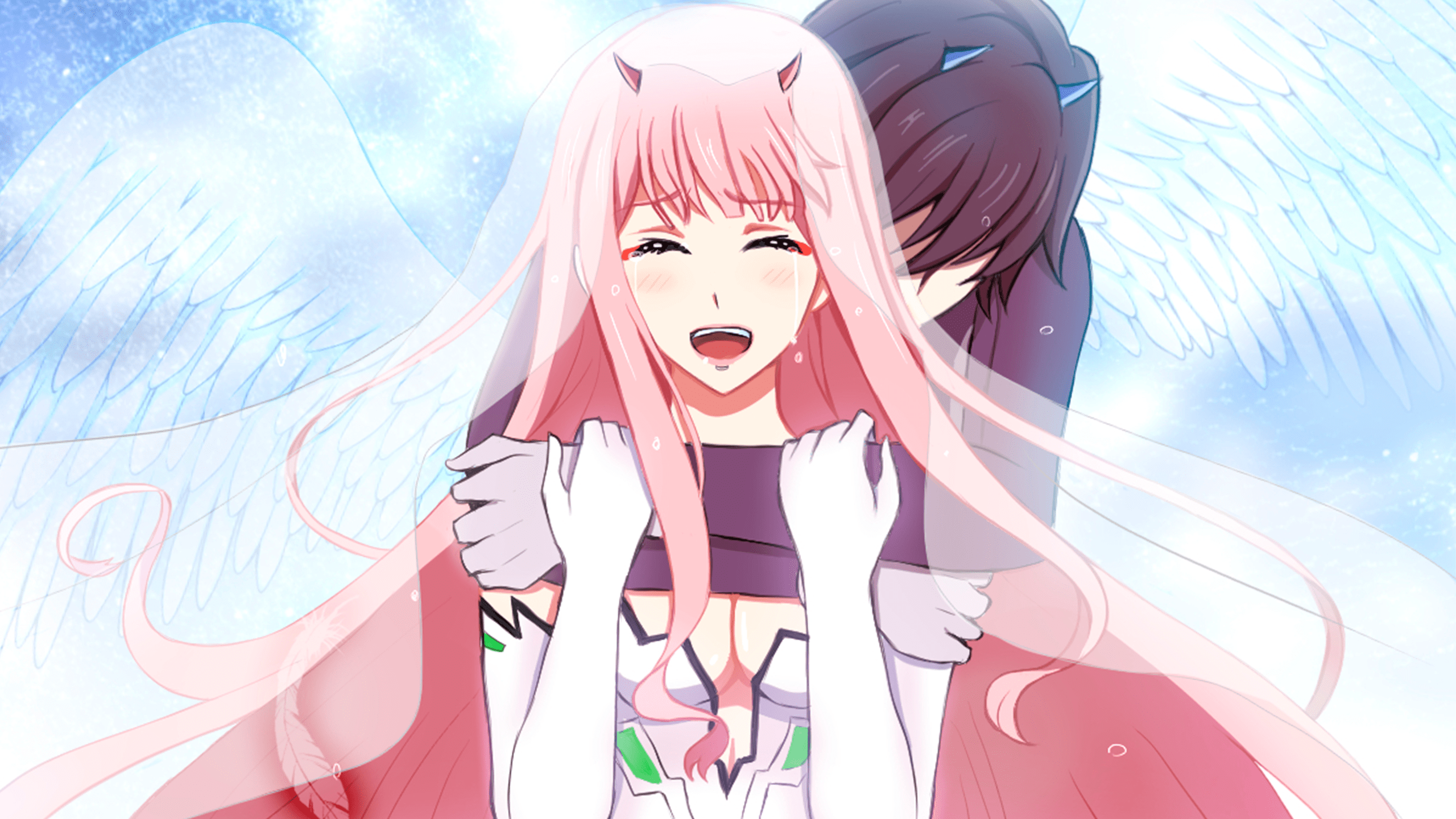 Zero Two Bride Fond D Ecran Hd Arriere Plan 2560x1440 Id 933597 Wallpaper Abyss