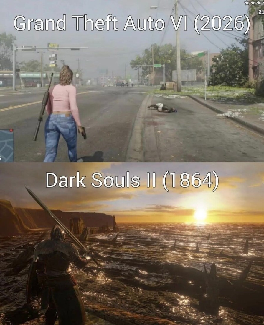 The Best GTA 6 Memes Trailers Leaks And 2026 Launch Memedroid 