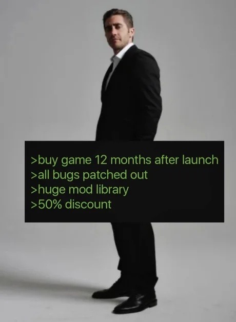 ﻿game 12 months after launch >all patched out >huge mod >50% discount >buy bugs library