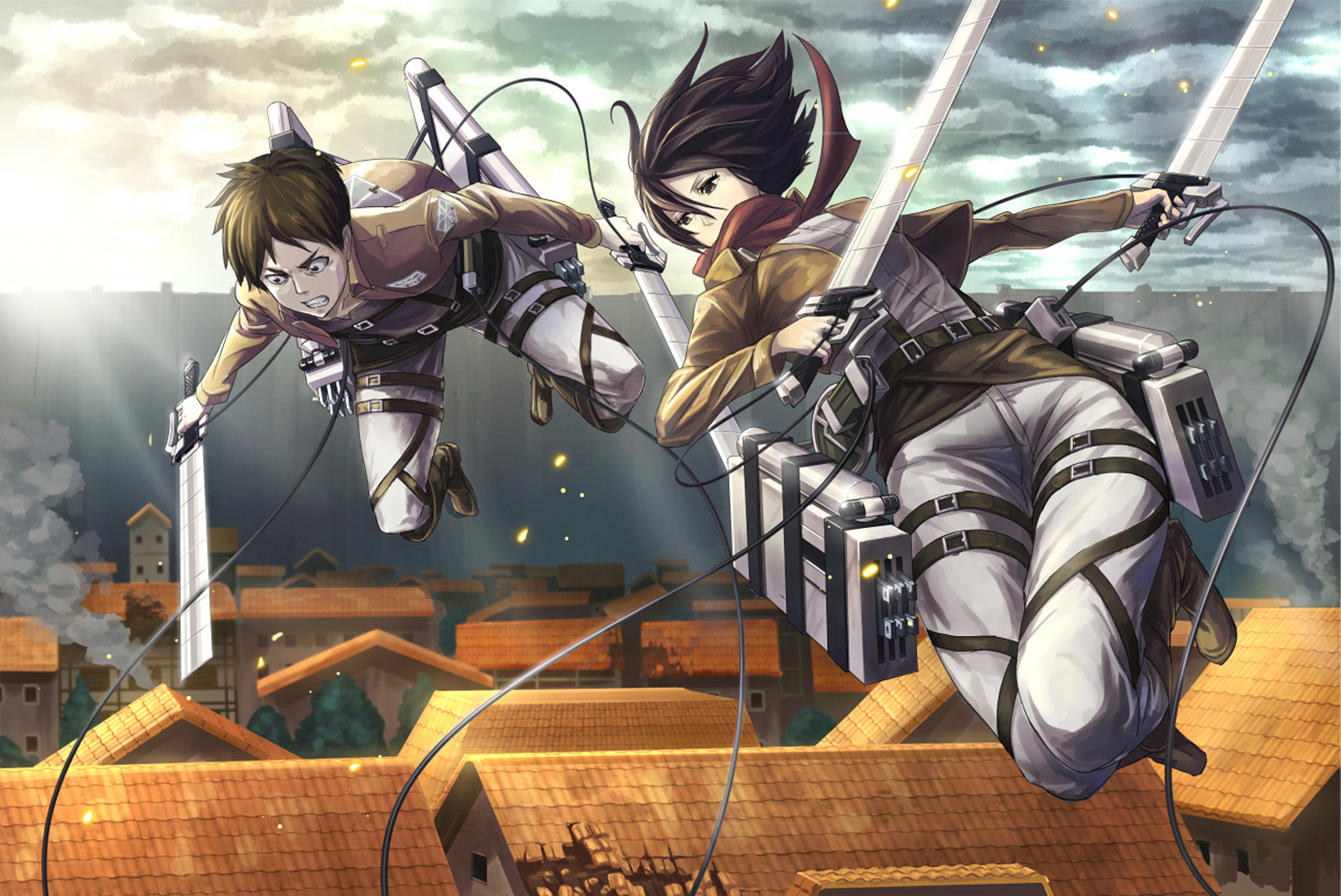 These are the best memes of 2020 so far, with more bound to come. Eren and Mikasa Fonds d'Ã©cran, ArriÃ¨res-plan | 1366x913 | ID:653502