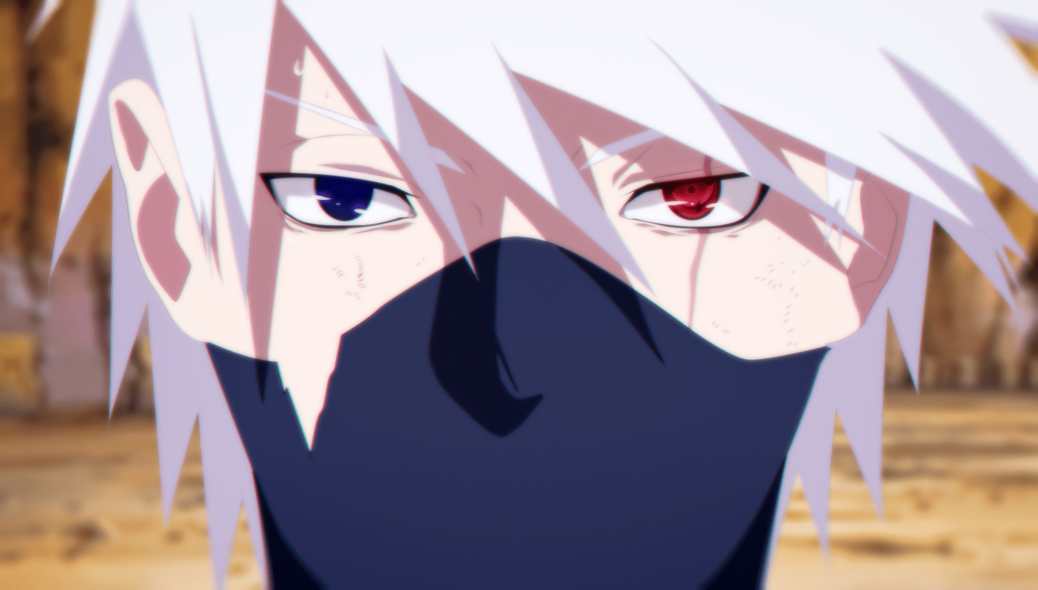 Desktop and mobile phone wallpaper 4k kakashi mangekyo sharingan eyes with search keywords kakashi hatake, mangekyo, sharingan, eyes, naruto anime, anime. Kakashi Hatake Hd Wallpaper Background Image 2100x1193
