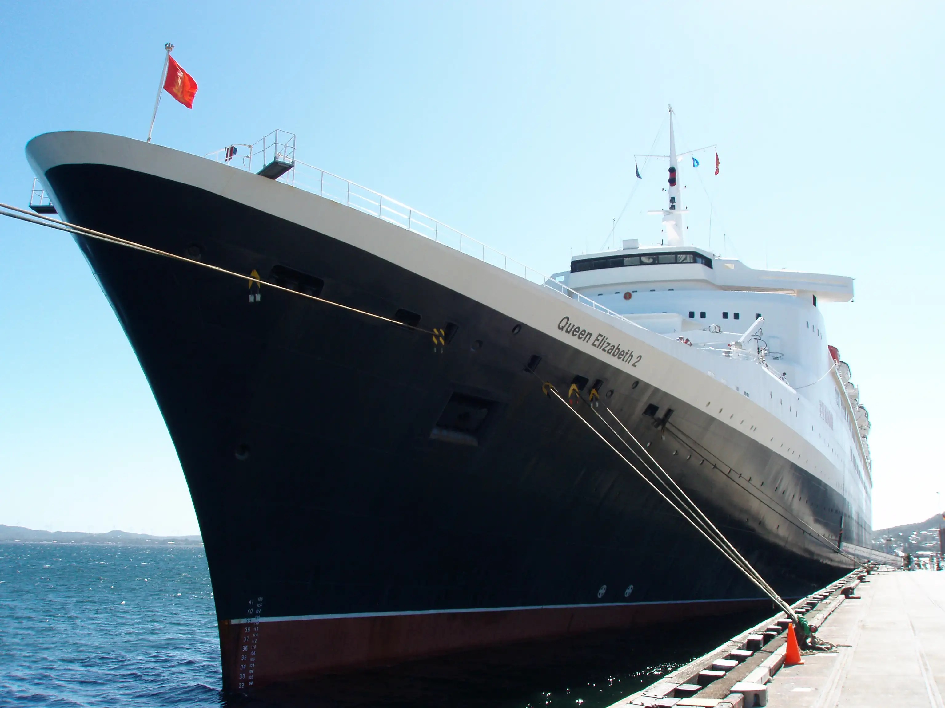 Cunard Cunard Prepares To Set Sail For Qe2 50th