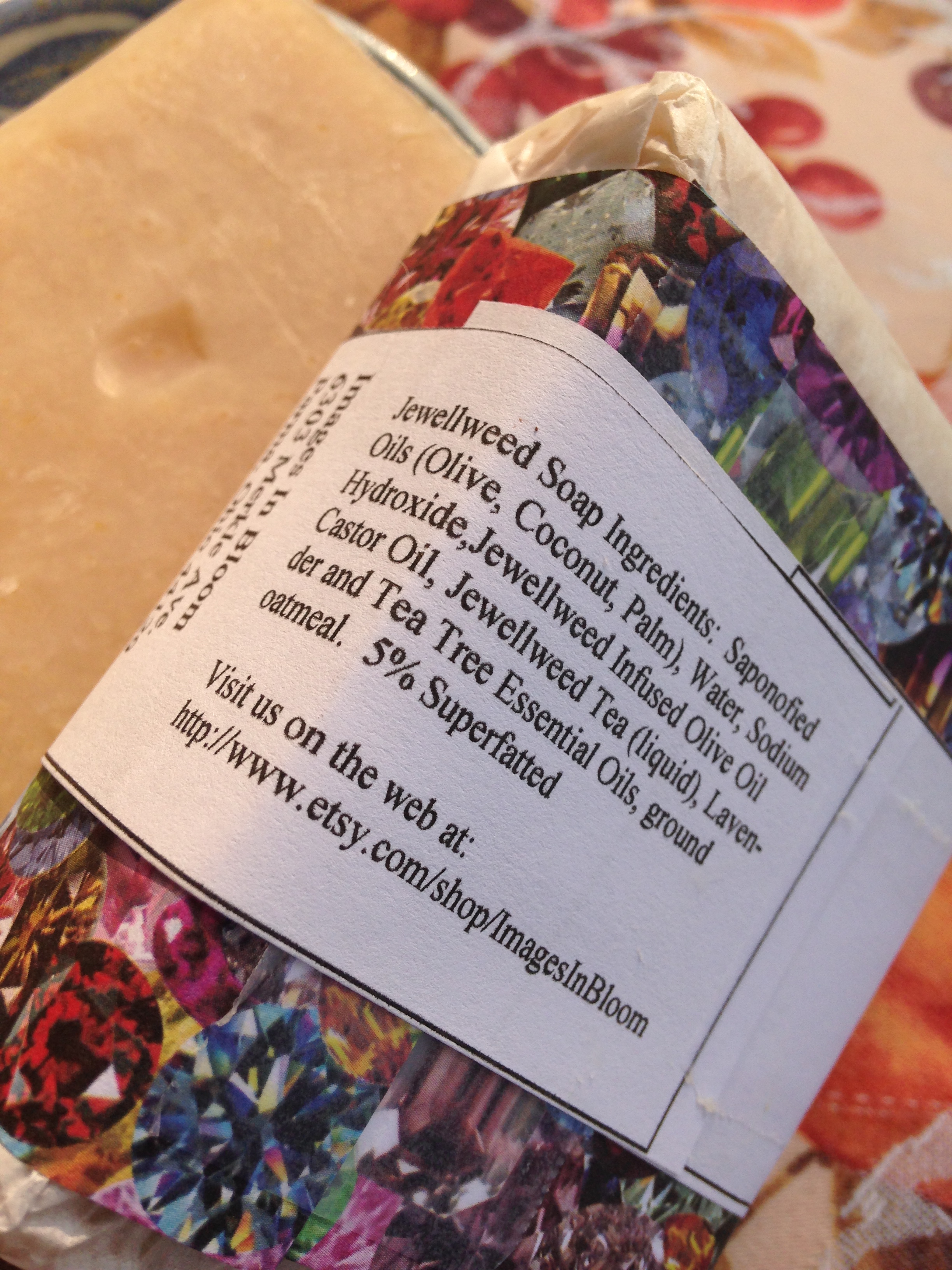 Our label includes our ingredients.