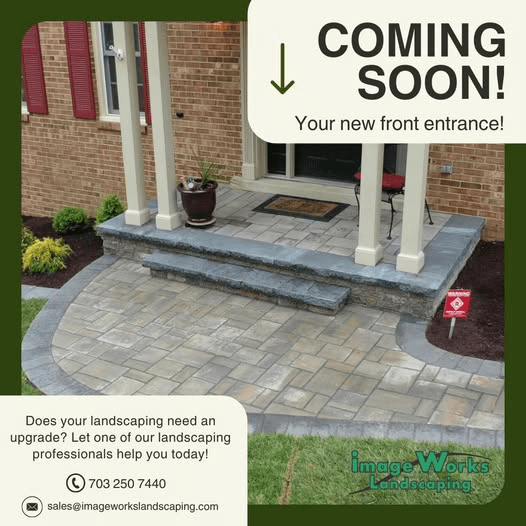 front stoop and walkway