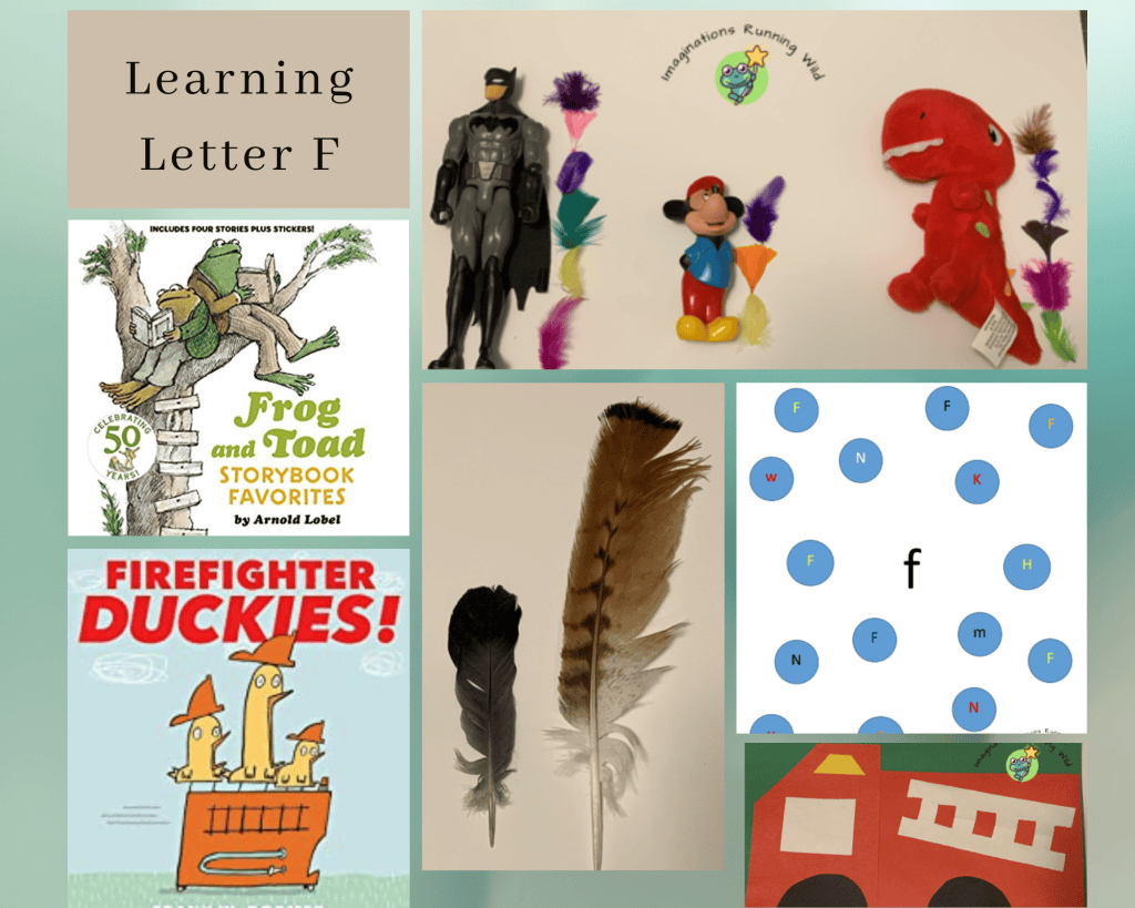 Learning letter F