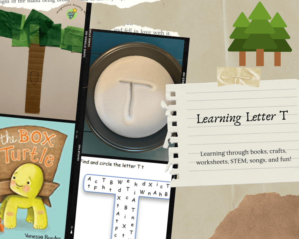 Learning Letter T