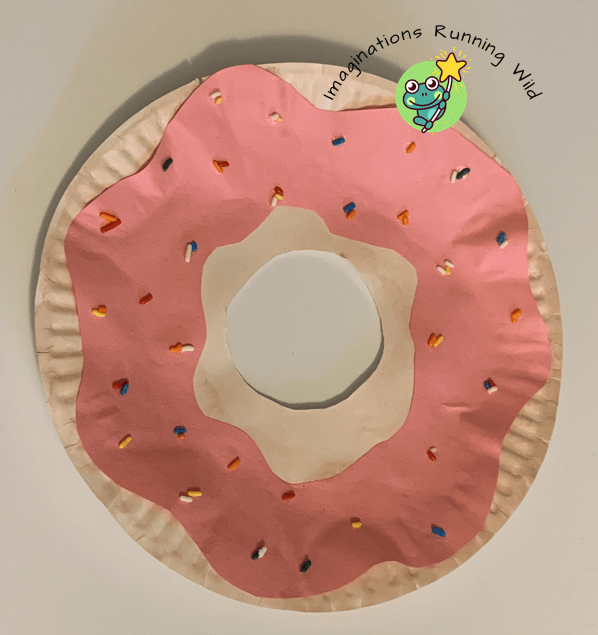 Paper Plate Donut Craft