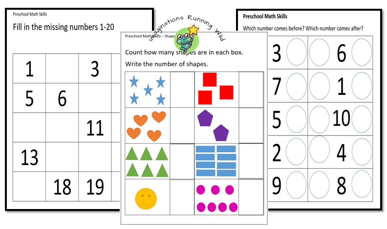 Math worksheets