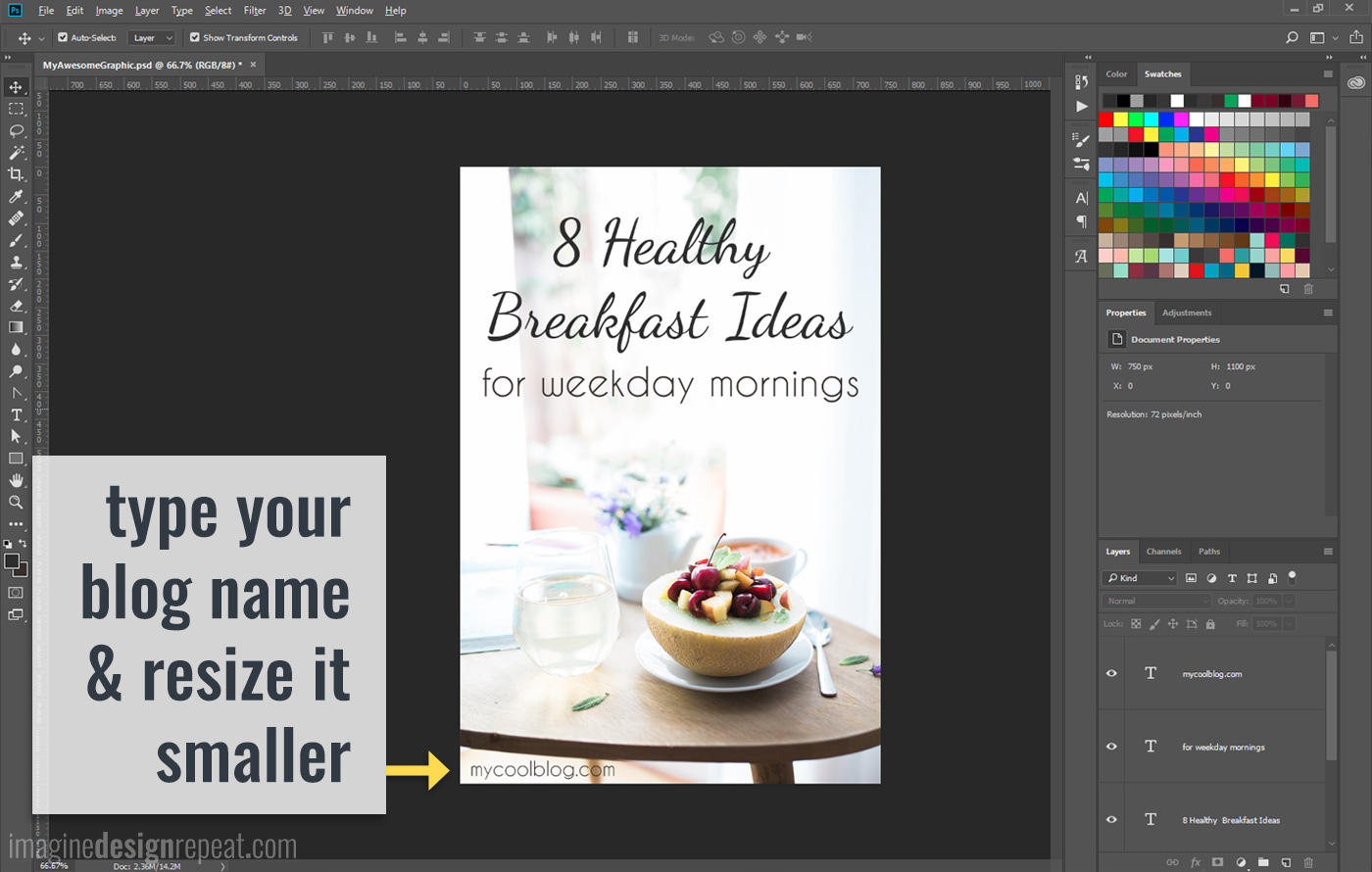 How to Make Blog Post Graphics Basics