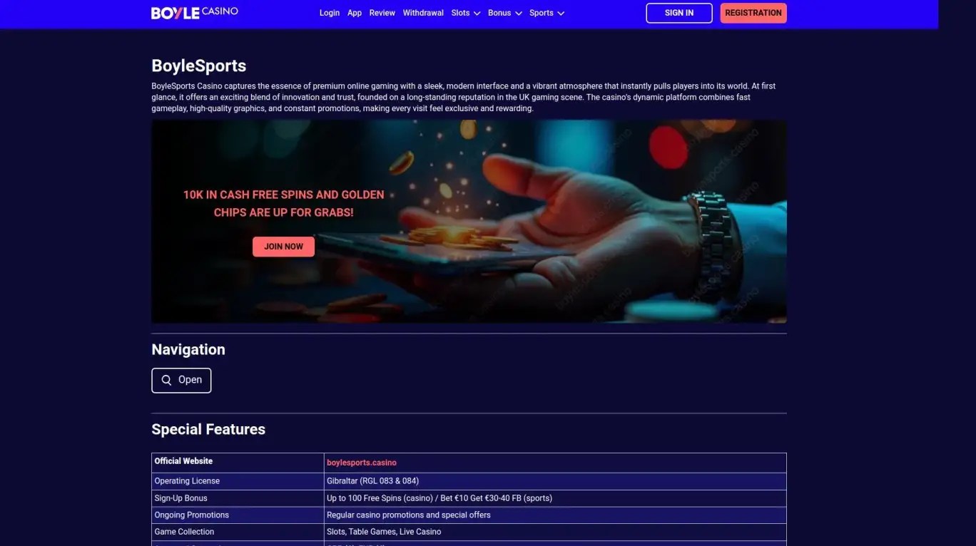 BoyleSports Casino Promotions In United Kingdom: Cashback, Reloads, And Tournaments