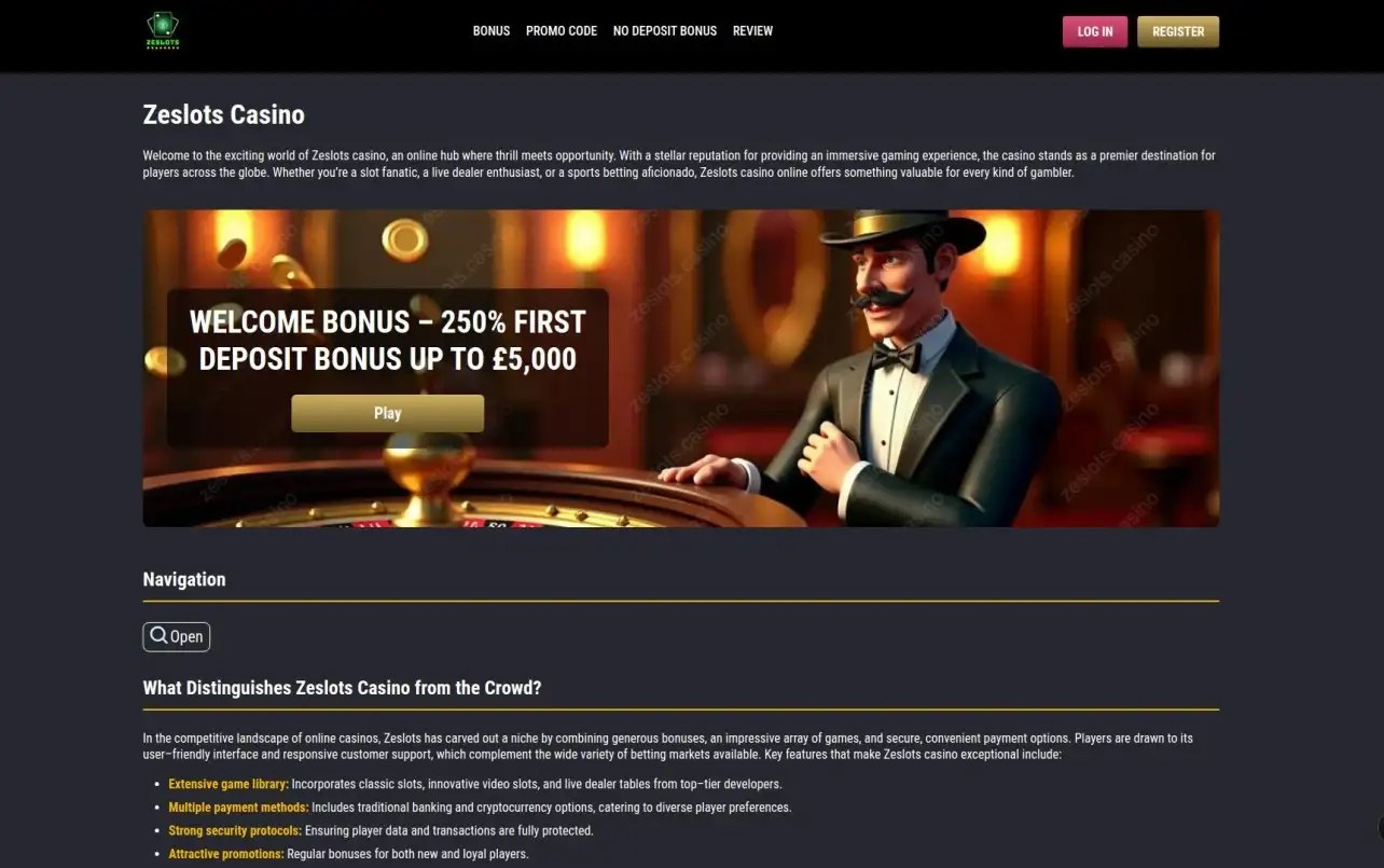 Zeslots Casino Registration In United Kingdom: Step-By-Step Setup