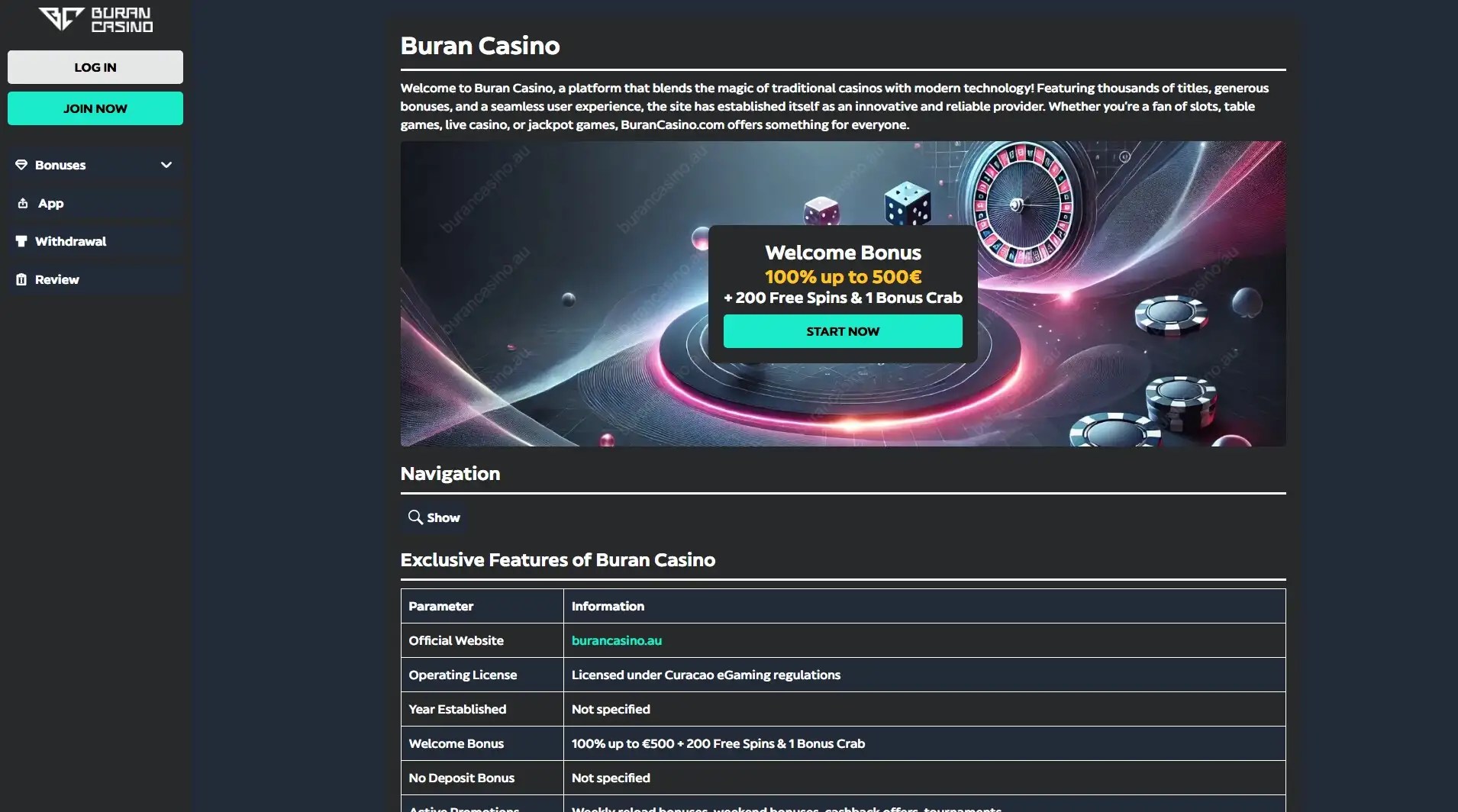 Unlocking Exclusive Benefits: Buran Casino Loyalty Program for ...
