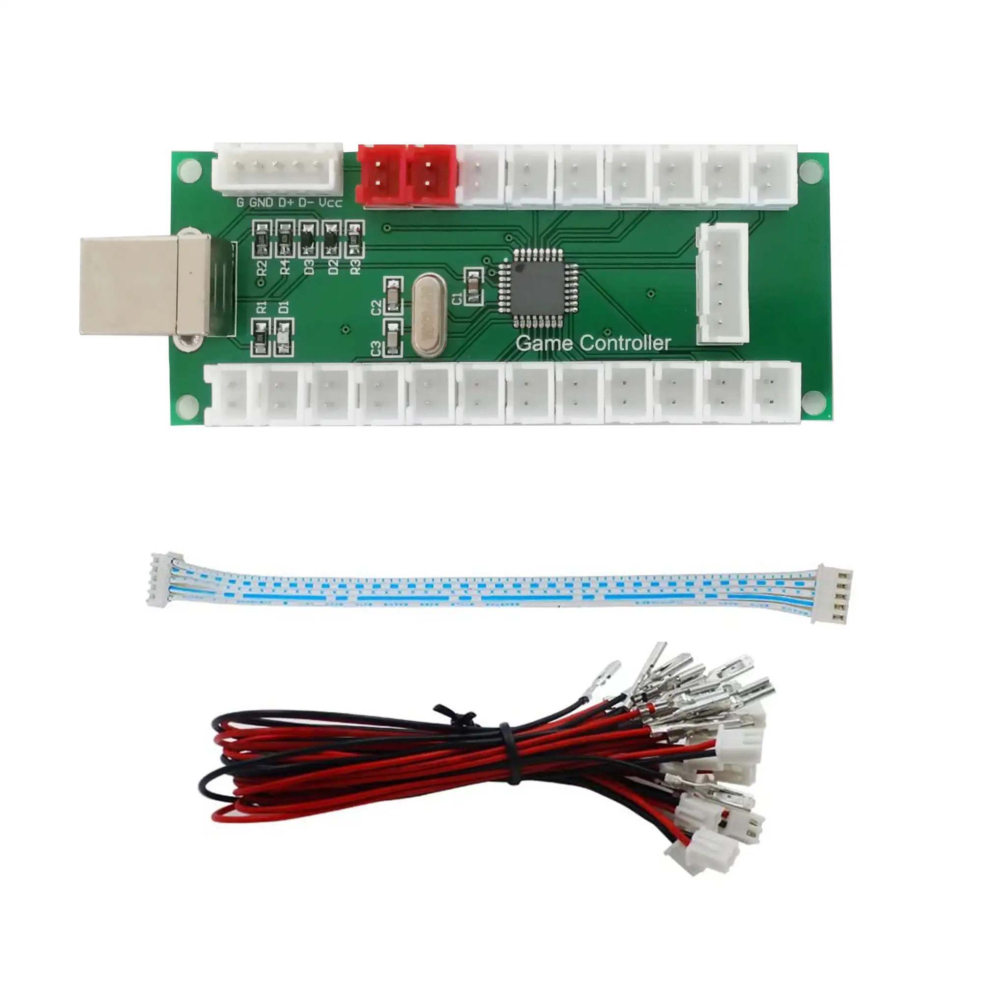 Controller Cablaggi E Cavo Usb Per Joystick Arcade Cabinati Bartop Sanwa E Altri Ebay