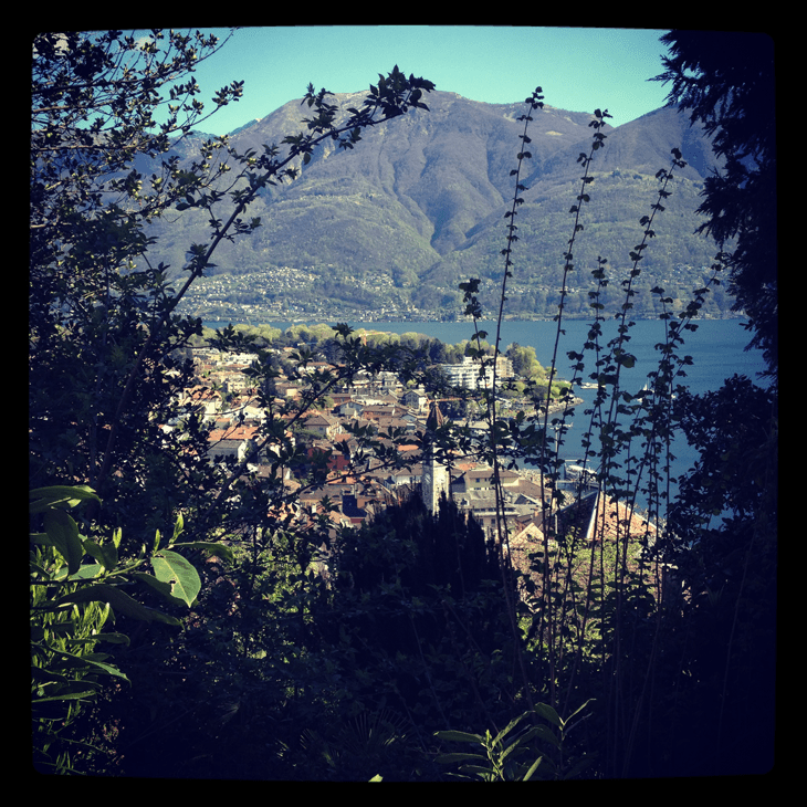 Ausblick auf Ascona