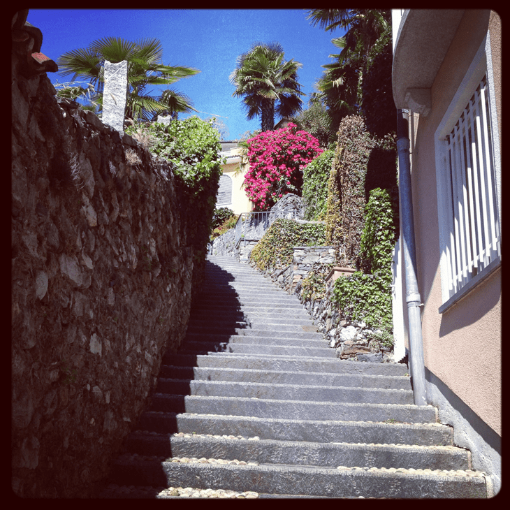 Treppe in Ascona