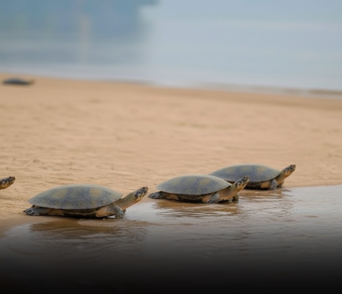 Maior local de desova de tartarugas do mundo fica na Amazônia