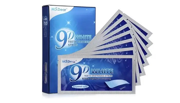 Anvisa proíbe venda de fitas clareadoras dentais 9D White Teeth