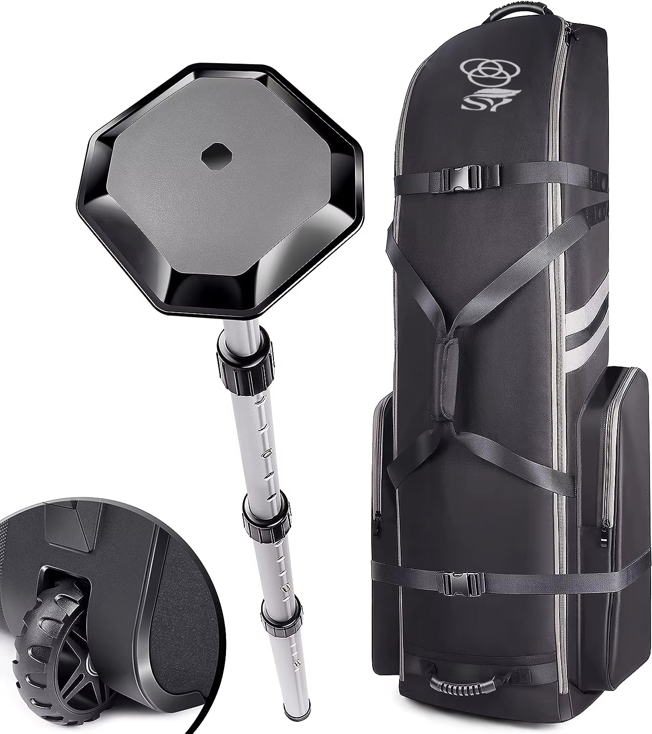1200D Waterproof Golf Travel Bag