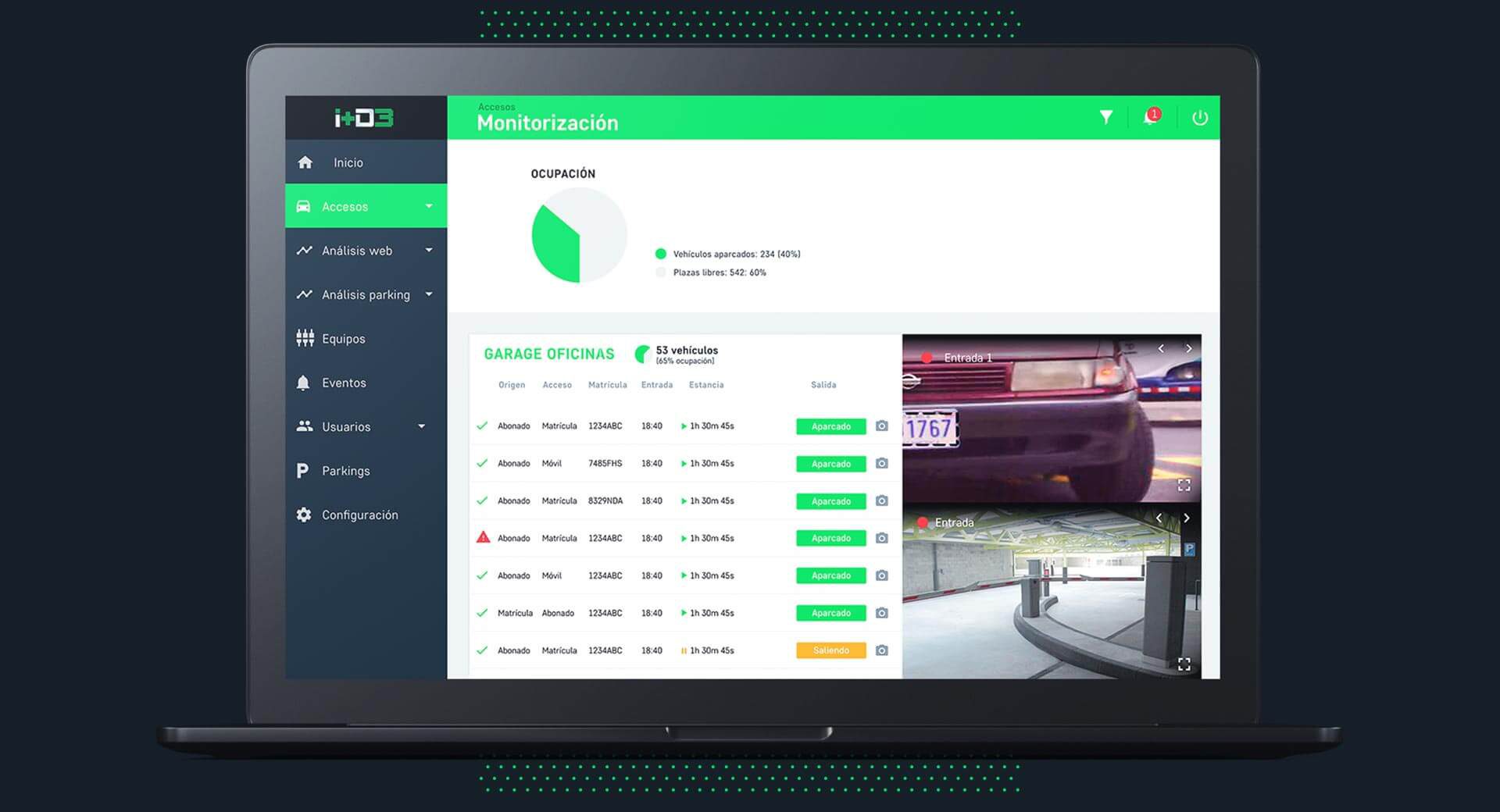 Car Park Control And Management System Equinsa Parking